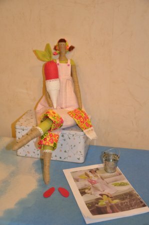 Тильда Садовница: мастер класс по шитью куклы