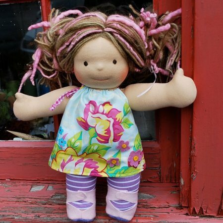 Работа над волосами | Куклы, Вальдорфская кукла, Выкройки