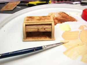 Функциональная хлебница от автора кукольной миниатюры Kris Compas