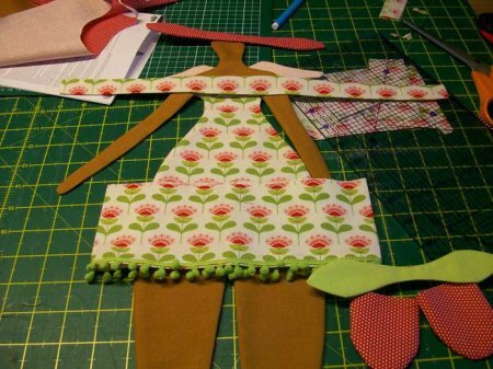 Платье для тильда Fruitgarden angel: выкройка для кройки и шитья