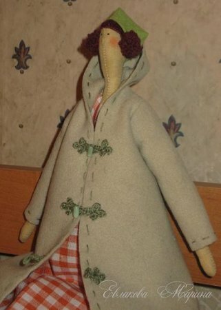 Тильда Осенний Ангел: мастер класс по шитью куклы