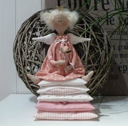 Тильда Принцесса на Горошине: мастер класс по шитью куклы