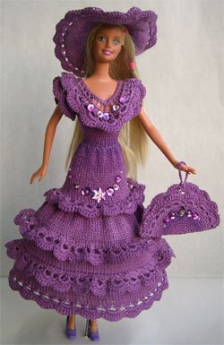 Идеи Вязаной Одежды для Кукол Барби