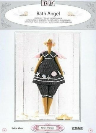 Тильда Морской Ангел: выкройка куклы для шитья