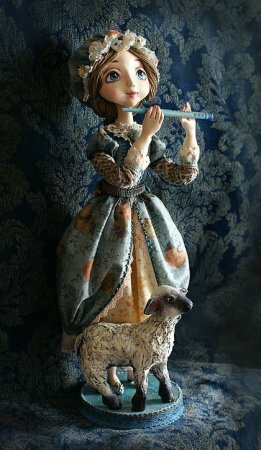 Куклы из Полимерной глины Анны Фадеевой