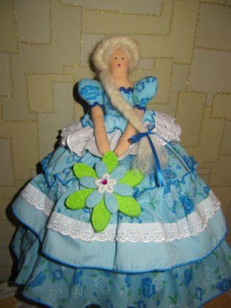 Тильда на чайник: выкройка куклы для шитья