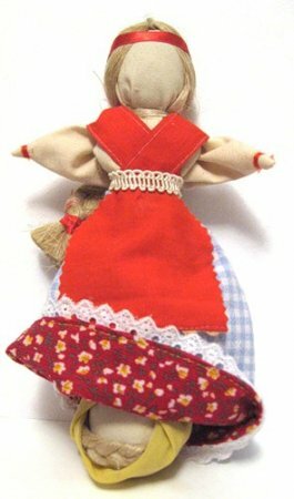 Кукла перевертыш: Девка-баба. Мастер-класс.