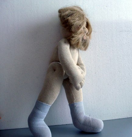 Кукла домовой из носков своими руками. Небольшой мастер-класс.