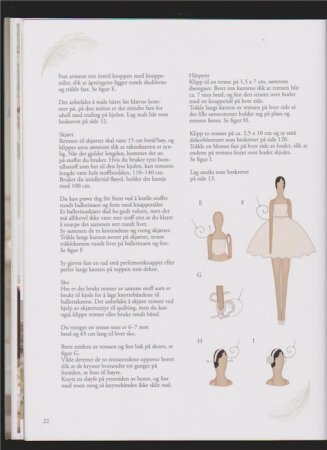 Тильда Балерина: выкройка куклы из книги Tone Finnanger «Tildas Vintereventyr»