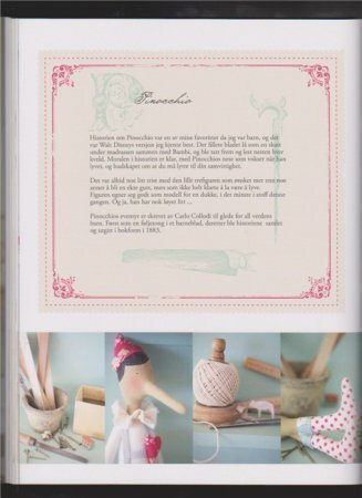 Тильда Пиноккио: выкройка куклы из книги Tone Finnanger «Tildas Vintereventyr»