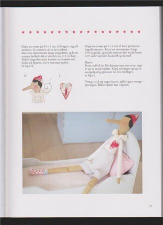 Тильда Пиноккио: выкройка куклы из книги Tone Finnanger «Tildas Vintereventyr»