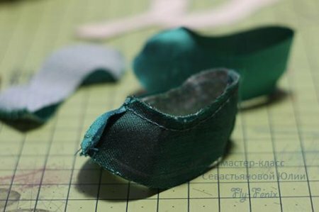 Как сделать туфли для куклы – мастер-класс. Модель без колодки