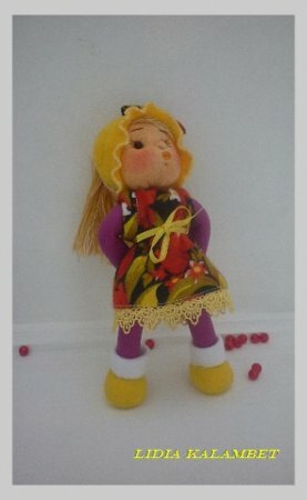 Развивающая кукла своими руками – Мастер-класс от Лидии Kalambet