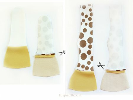 Мастер класс по шитью оригинального жирафа - мягкая игрушка