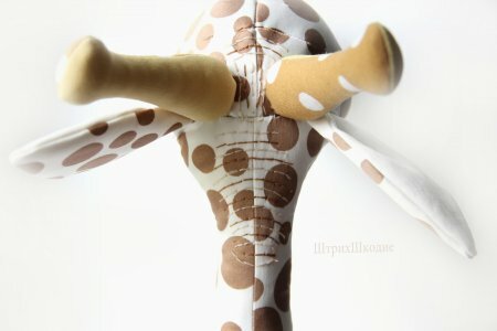 Мастер класс по шитью оригинального жирафа - мягкая игрушка