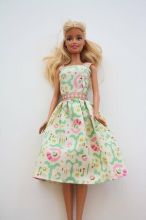 Сарафан для куклы Барби – мастер-класс