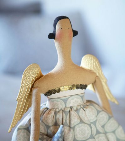 Tilda Homemade angel - выкройка и ход работы